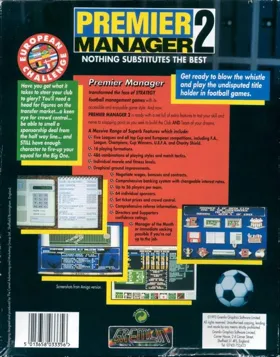 Premier Manager 2_Disk1 box cover back